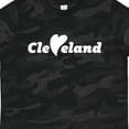 thumbnail image 4 of Inktastic Cleveland Heart Solid White Boys or Girls Toddler T-Shirt, 4 of 5