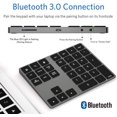 thumbnail image 3 of Tecla numérica Bluetooth JOYEKY de aluminio recargable con 34 teclas, 3 of 8