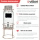 thumbnail image 4 of Dispensador de Agua Vidrio 3.5L Tapa de Clip Base de Metal, 4 of 4