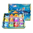 thumbnail image 2 of YYV 12-Pack Natural Bath Bombs With Surprise Toy Inside 60 g Each Colorful Fizzy Bath Bombs Gentle Skin Safe Ingredients Gift Set for Children Spa Party Bath Favors, 2 of 7
