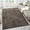 Black, variant on LUXE WEAVERS Rustic Textured Black 6x9 Area Rug, Farmhouse Carpet
