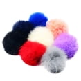 thumbnail image 2 of de Pompón de Piel de Imitación de 8 Piezas para Decoración de Teléfono Materiales de Llavero de Bricolaje Hugo Fluffy Pom Pom Pom, 2 of 10
