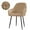 N3, variant on ATJIA Velvet Curved Back Chair Cover Armchair Cover Dining Chair Slipcovers Stretch Dining Room Chair Covers for Restaurants Kitchen (1 Pack)