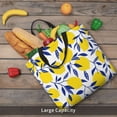 thumbnail image 6 of Kll Tropical Lemon Pattern Aesthetic Tote Bag For Women Beach Bag Shopping Bags Shoulder Bag Reusable Grocery Bags, 6 of 8