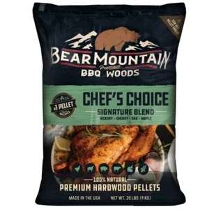 Bear Mountain Premium Bbq Woods Chef'S Choice Signature Blend Bbq Wood Pellets