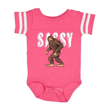

Inktastic Bigfoot SASSY Happy Sasquatch Gift Baby Boy or Baby Girl Bodysuit