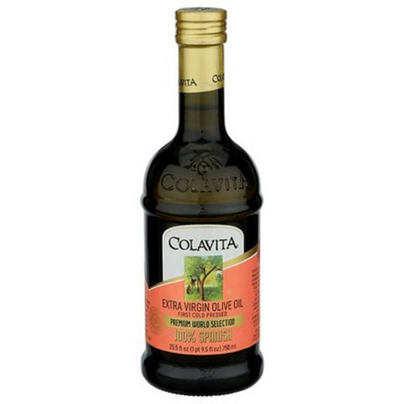 Colavita Spanish Extra Virgin Olive Oil 25.5 fl oz (Pack of 6)