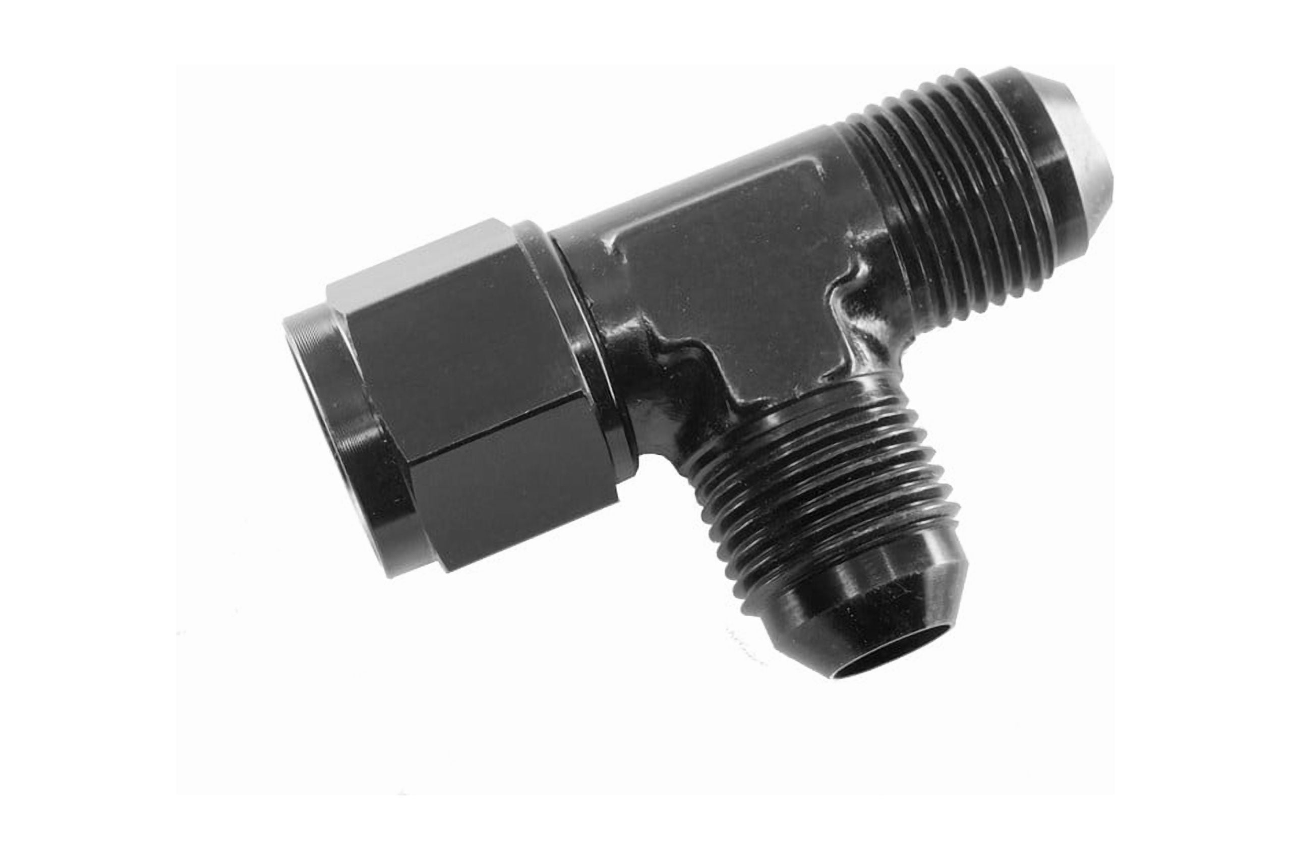 REDHORSE PERFORMANCE 10AN Tee w/Female Swivel On-Run - Black