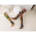 thumbnail image 4 of Women's Sexy Printed Stretchy Thigh High Boots Pointy Toe Stiletto Heel Booties Over The Knee High Heel Boot, 4 of 15