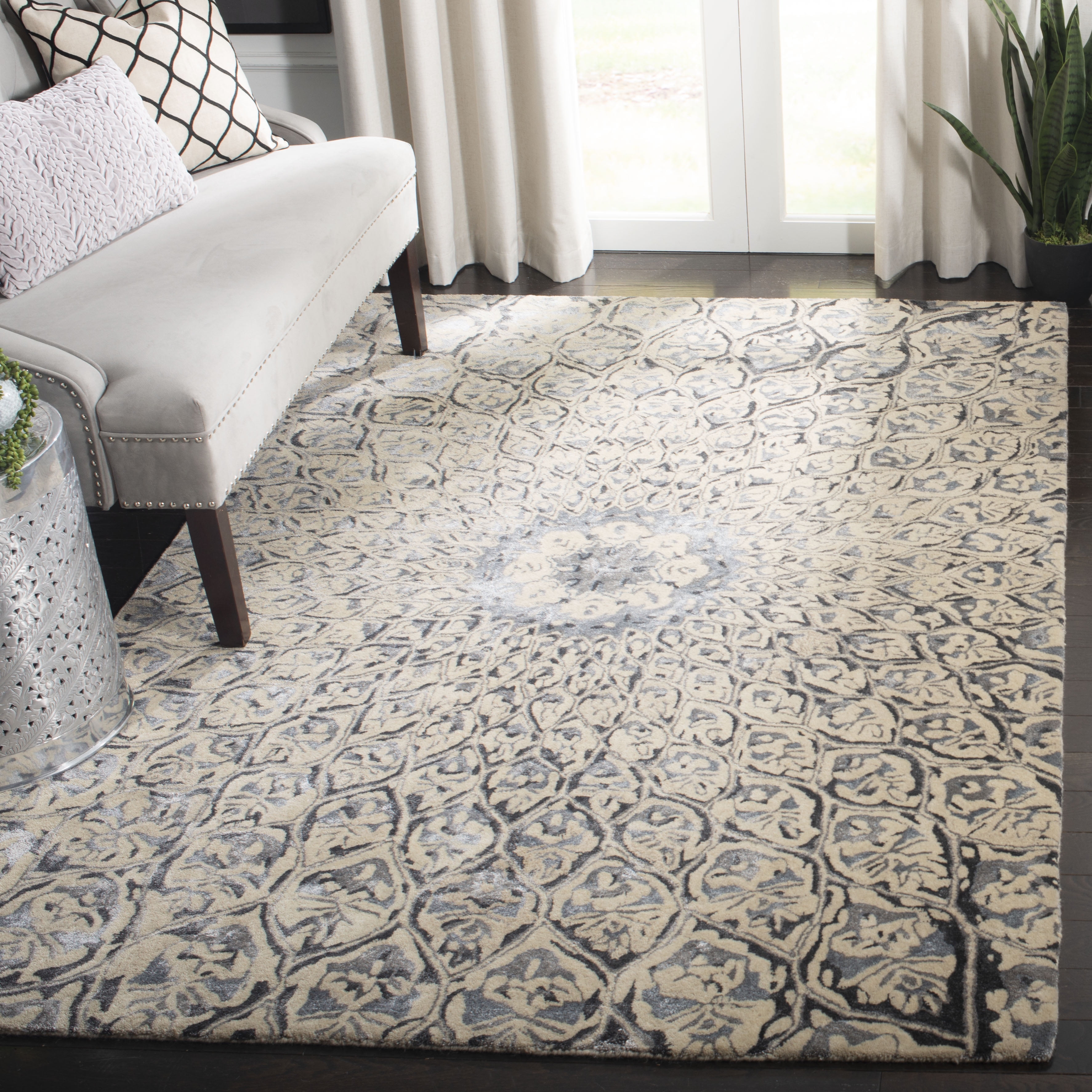 Safavieh Allure Aurora Abstract Geometric Area Rug Walmart Com Walmart Com