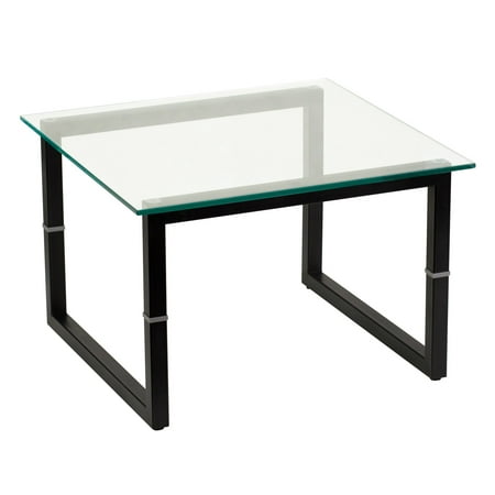 Flash Furniture Glass End Table