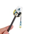 thumbnail image 5 of Unique Bargains 1 Pc Hair Chopstick Classic Retro Style Hair Hairpin Black White Blue, 5 of 5