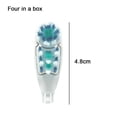 thumbnail image 2 of MesaSe High-Quality Replacement for a Fresh Clean Smile Premium Electric Toothbrush Heads, 2 of 5