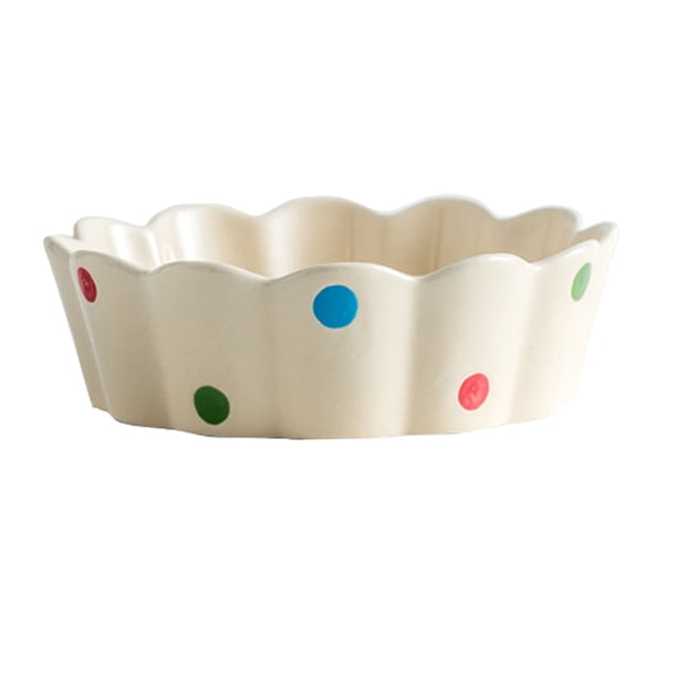 Cuenco de comida para hámster, plato de comida para animales pequeños de cerámica, evita que se vuelque y se mueva MFZFUKR BST3010755-1