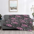 thumbnail image 2 of Fotbe Lovely Mom Ever Manta de Franela con Estampado, Manta Ultrasuave para Cama, Sofá, Auto, Hipoalergénica y Antibolitas-50"x40", 2 of 6