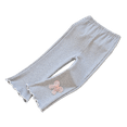thumbnail image 3 of HuaAngel 4 Pack Girls' Cotton Pants Basic Versatile Pants Sizes 2-7Years, 3 of 7