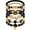 Black, variant on Football Bracelet Set, 7 Piece Game Day Beaded Stretch Bracelets with Football Charms and Helmet