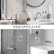 thumbnail image 2 of Toallero con acabado cepillado, toallero cuadrado que ahorra espacio y es fácil de instalar para baño, cocina y lavadero (montaje autoadhesivo vertical u horizontal), 2 of 5