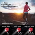 thumbnail image 2 of Rechargeable Headlights for Crocs,2pcs Wearable Croc Lights for Shoes, 2 of 5