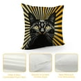 thumbnail image 4 of Nawypu  Romantic Vintage Black and White Cat Hidden Zipper Home Decorative Rectangle Throw Pillow Cover Cushion Case Boudoir Design Printed Pillowcase, 4 of 5
