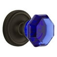 thumbnail image 2 of Nostalgic Warehouse Clawac_Sd_Nk Classic Solid Brass Rose Single Dummy Door Knob - Brass, 2 of 4