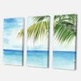 thumbnail image 3 of Designart Palm Beach Resort At Dawn III Canvas Wall Art, 3 of 3