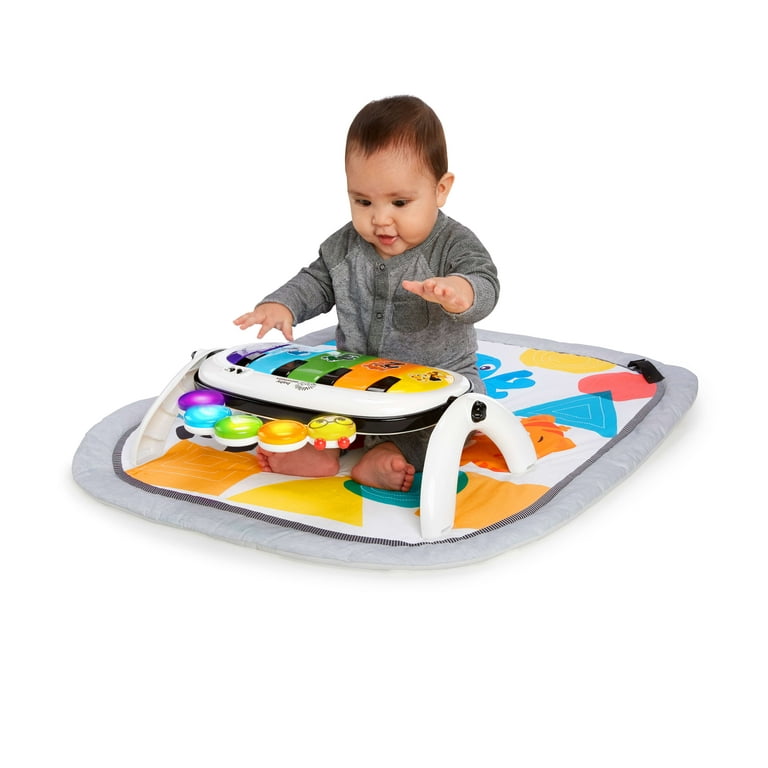 Gym 4-in-1 Piano, Multicolor Baby Baby & Tummy Kickin\' Months, with Time Mat Einstein Play Activity 0-36 Tunes