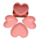 thumbnail image 3 of Platos para servir frutas Platos decorativos en forma de corazón para dulces Galletas Frutas Rosa, 3 of 9