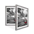 thumbnail image 3 of Ikalede Marcos De Fotos Rústicos De 12 X 16 Con Tapete O Fotos De 12 X 16 Sin Tapete, Marcos De Fotos De Madera Maciza, Arte De Pared Para Sala De Estar, Decoración De Montaje En Pared, 3 of 5