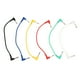 thumbnail image 1 of EeaseMX Cable de conexión para guitarra de 6 piezas, 30 cm, 6,35 mm, ángulo recto, amplificador, instrumento, 1 of 8