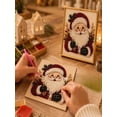 thumbnail image 3 of Christmas Diamond Painting, Peal Santa Bead Embroidery Set Framed Festive Holiday Home Decor Wall Art Tabletop Display Full Drill Beaded Santa, 3 of 10