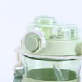 thumbnail image 2 of Termos para agua 745ML Gym Fitness Bottle transparentes para beber para acampar (verde), 2 of 7