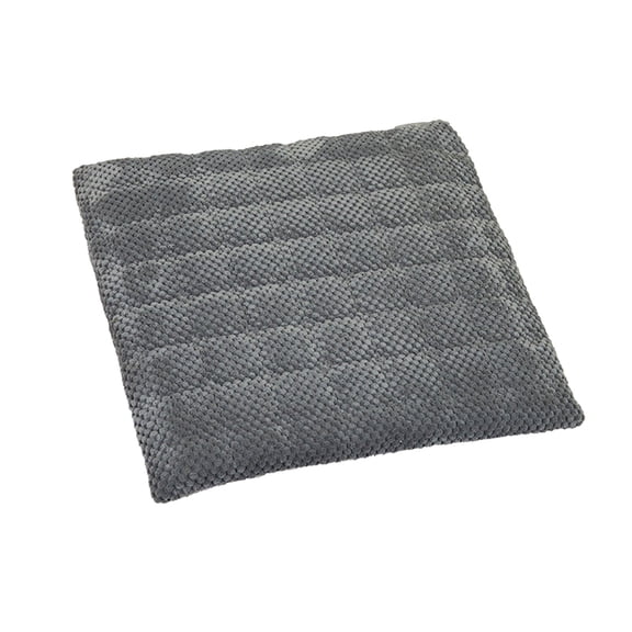 Textured Chair Seat Cushion (Chair Cushion), Gray Color, 1-Piece, 15" x 15" Seat Cushions for Office Chairs By XSAOP