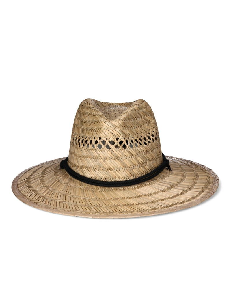 Swiss Tech Men's Straw Lifeguard Hat - Main Image