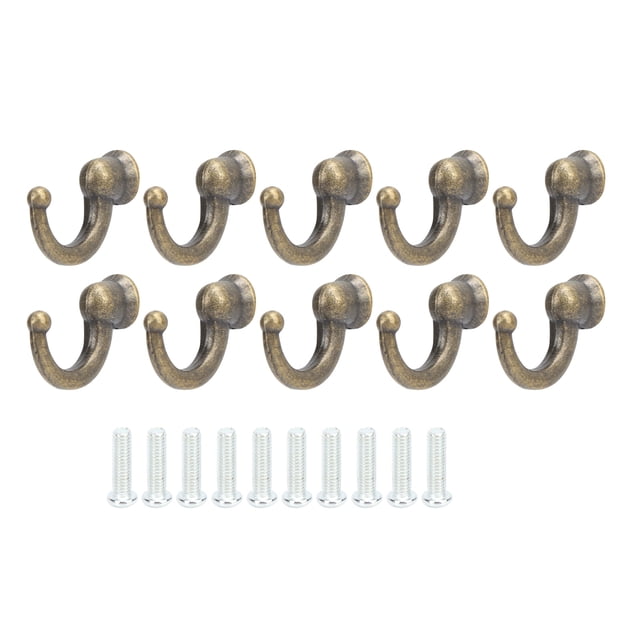 10 Uds Alzapaños Ticfox para Cortinas Antioxidantes Resistentes Duraderos Ganchos con borlas