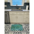 thumbnail image 3 of Abstract Crabs and Oysters Machine Washable Memory Foam Mat, 3 of 4