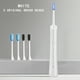 thumbnail image 1 of Cepillos de dientes eléctricos de cerdas suaves, recargables, juego de dos, 6 modos de limpieza y 5 cepillos de repuesto., 1 of 4