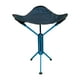thumbnail image 3 of Taburete de camping, taburete plegable portátil, reposapiés, silla pequeña plegable portátil para Azul Azul Oscuro, 3 of 9