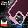 thumbnail image 2 of Funda para iPhone 14 Plus, doble capa de protección, a prueba de golpes, con protección para pantalla y cámara., 2 of 5
