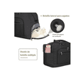 thumbnail image 3 of Bolsa Deportiva 40l Bolsa De Viaje Maleta Gym Xtellar Color Negro, 3 of 4