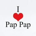 thumbnail image 2 of CafePress - I Love (Heart) Pappap Infant Bodysuit - Baby Light Bodysuit, Size Newborn - 24 Months, 2 of 4