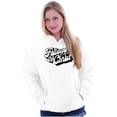 thumbnail image 4 of Jesus Christ is Lord God Christian Unisex Plus Fleece Graphic Hoodie Brisco Brands 3X, 4 of 5