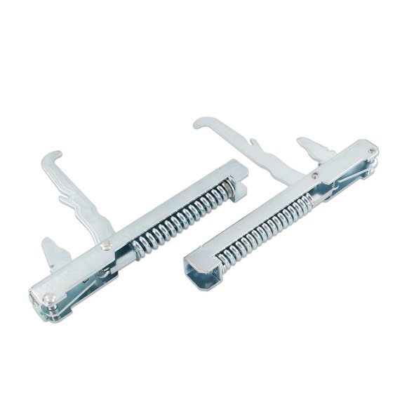 2 Bisagras para Puerta de Horno. Repuesto de Bisagra para Reparación de Puerta de Horno. Accesorios Metálicos para Muchos Modelos de Electrodomésticos