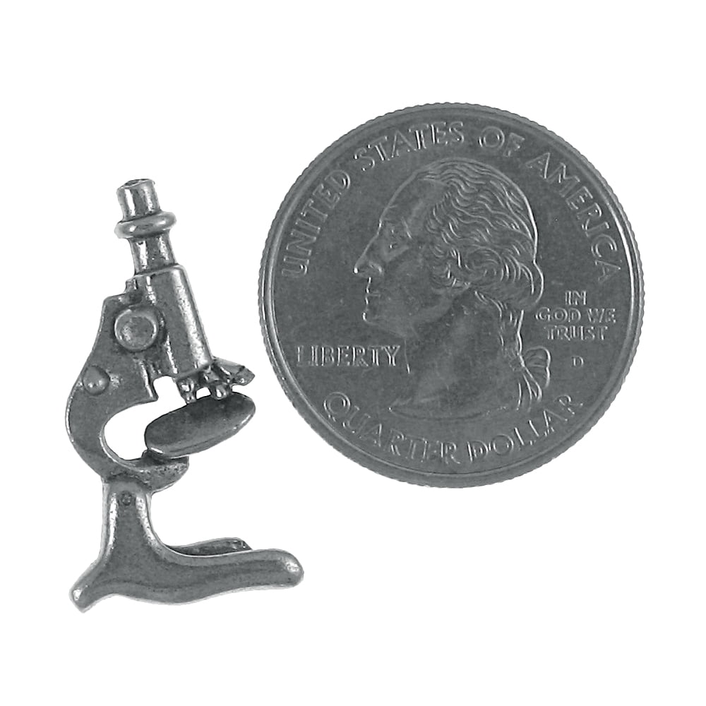 Jim Clift Design Microscope Lapel Pin