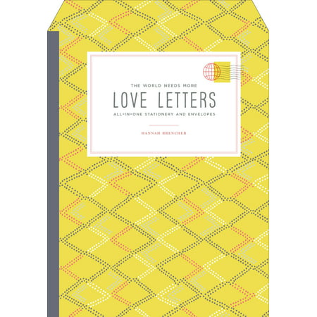 The World Needs More Love Letters All-in-One Stationery and