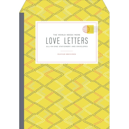- The World Needs More Love Letters All-in-One Stationery and Envelopes