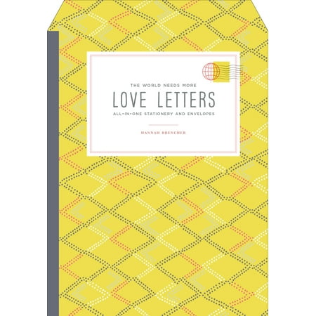 The World Needs More Love Letters All-in-One Stationery and