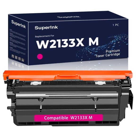 Compatible HP W2133X / 213X With Chip Magenta Toner By Superink