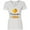AA-White, variant on Inktastic Clearwater Florida Orange in Heart Women's V-Neck T-Shirt