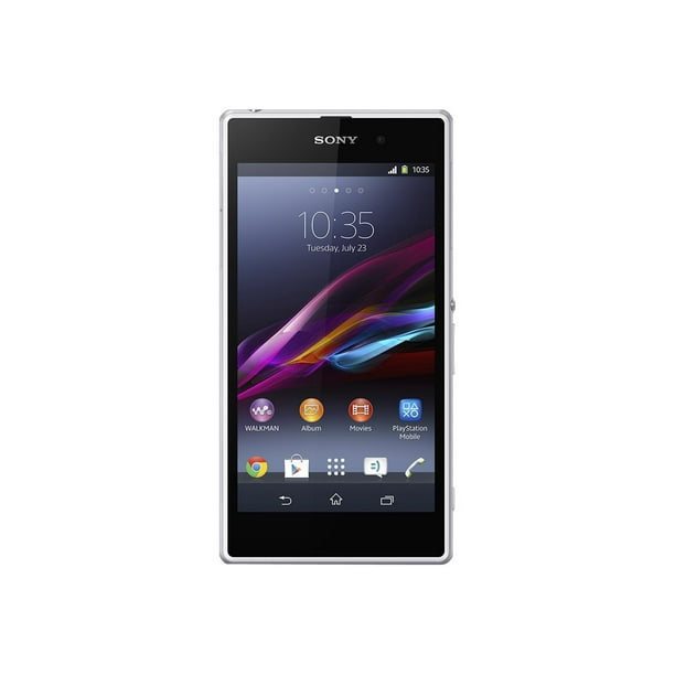 Trekker spiegel orgaan Sony Xperia Z1 (C6902) Unlocked GSM Quad-Core Water Resistant/Dust Proof  Smartphone w/ 20MP Camera - White - Walmart.com